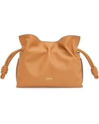 Loewe - Mini Leather Flamenco Purse - Lyst