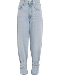 Agolde - Cinched-Hem Jeans - Lyst