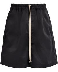 Rick Owens - Faun Drawstring Shorts - Lyst