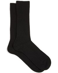 FALKE - Wool-Cashmere-Blend Cosy Boot Socks - Lyst