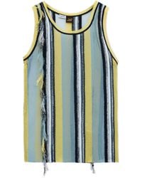 Loewe - X Paula's Ibiza Stripe Fringe-Detail Tank Top - Lyst