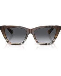 Burberry - Acetate Be4468 Cat Eye Sunglasses - Lyst