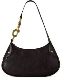 Mulberry - Small Hackney Shoulder Bag Ebony - Lyst