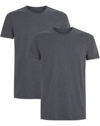 FALKE - Stretch-Cotton Daily Comfort T-Shirts - Lyst