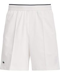 Lacoste - Stretch Taffeta Ultra Dry Tennis Shorts - Lyst