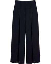 Max Mara - Jersey Wide-Leg Trousers - Lyst