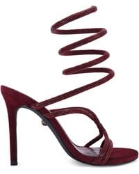 Kurt Geiger - Embellished Spiral Sandals 90 - Lyst