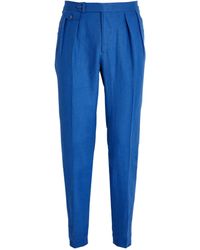 Polo Ralph Lauren - Linen Tailored Trousers - Lyst