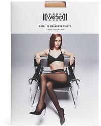Wolford - Seamless Fatal 15 Tights - Lyst