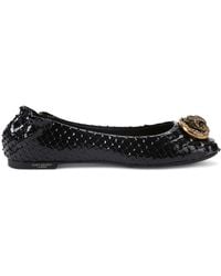 Kurt Geiger - Leather Chelsea Ballet Flats - Lyst