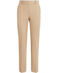 JOSEPH - Gabardine Coleman Slim Trousers - Lyst
