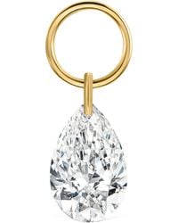 Maria Tash - Pear Floating Diamond Charm - Lyst