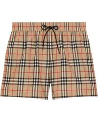 burberry swimsuit mens brown