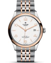 Tudor - 1926 Stainless Steel And Rose Watch - Lyst