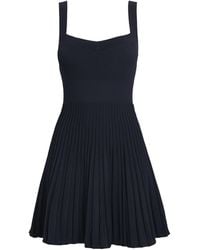 Sandro - Rib-Knit Mini Dress - Lyst
