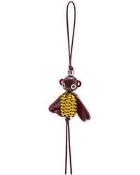 Loewe - Leather-Resin Blombee Charm - Lyst