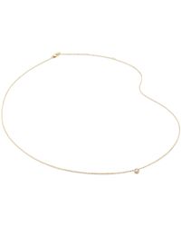Monica Vinader - And Diamond Essentials Chain Necklace - Lyst