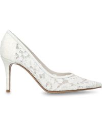 Gianvito Rossi - Lace Claudia Pumps 105 - Lyst