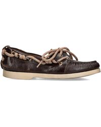 Golden Goose - Leather Boat Shoes - Lyst