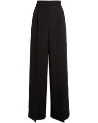Max Mara - Wool-mohair Tailored Trousers - Lyst