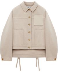Loewe - Wool-Cashmere Workwear Jacket - Lyst