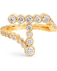 Sophie Bille Brahe - And Diamond Ensemble 'T' Ring - Lyst