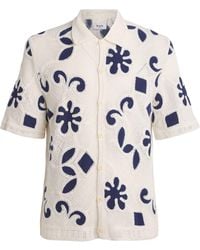 Wax London - Cotton Crochet Porto Shirt - Lyst