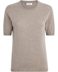 Soft Goat - Cashmere Short-Sleeve Sweater - Lyst