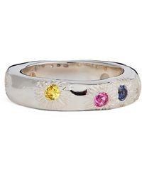 Bleue Burnham - Sterling And Sapphire Mycorrhizal Ring - Lyst