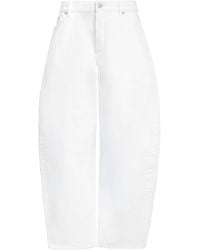 Alaïa - Rodeo Barrel-Leg Jeans - Lyst