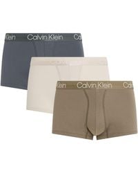 Calvin Klein - Cotton Stretch Modern Structure Briefs (pack Of 3) - Lyst