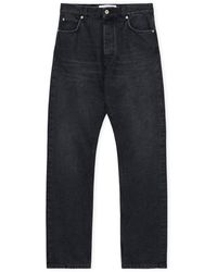 Loewe - Mid-Rise Straight Jeans - Lyst