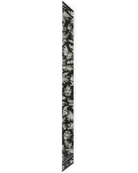 Dolce & Gabbana - Silk Floral Skinny Scarf - Lyst
