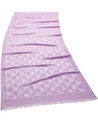 BVLGARI - Silk-Wool Maxi Calla Scarf - Lyst