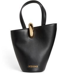 Jacquemus - Small Leather Le Bambola Tote Bag - Lyst