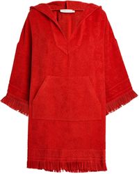 Zimmermann - Towelling Hooded Alight Mini Dress - Lyst