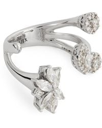 YEPREM - And Diamond Y-Not Ring - Lyst