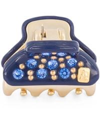 Alexandre De Paris - Plated Mini Claw Hair Clips - Lyst