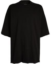 Rick Owens - Cotton Oversized Tommy T-shirt - Lyst