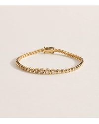 Jennifer Meyer - Small And Diamond Bezel Tennis Bracelet - Lyst