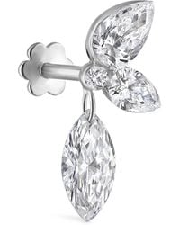 Maria Tash - Grand Marquise Pear Diamond Echo Earring - Lyst