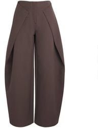 Cult Gaia - Pleated Arden Barrel-Leg Trousers - Lyst