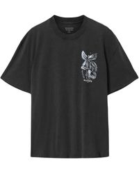 AllSaints - Angel-Print Seraph T-Shirt - Lyst