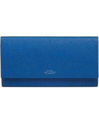 Smythson - Panama Leather Marshall Travel Wallet - Lyst