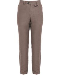 Oliver Spencer - Linen Tapered Oakes Trousers - Lyst