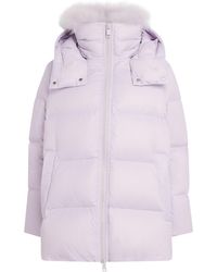 Yves Salomon - Down-Mink Technical Puffer Jacket - Lyst