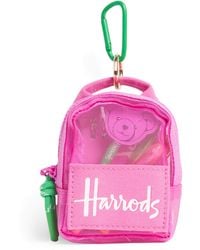 Harrods - Logo Backpack Keyring - Lyst