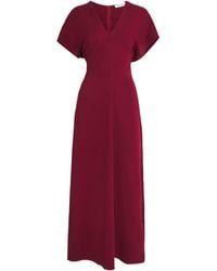Anine Bing - Crepe Zadig Maxi Dress - Lyst
