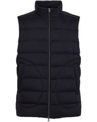 Herno - Down Quilted Gilet - Lyst