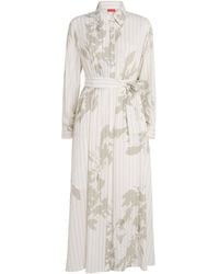 MAX&Co. - Printed Midi Dress - Lyst